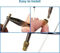 MMOBIEL 5 X Fietsventiel Presta Naar Schrader Adapter SV AV DV Dunlop Frans Ventiel -Fietsuitrustings Winkel 1200x1056 3