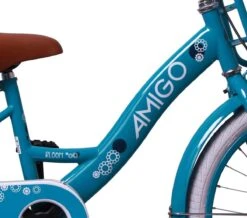Amigo Bloom Meisjesfiets - Kinderfiets 20 Inch - Turquoise -Fietsuitrustings Winkel 1200x1057 3