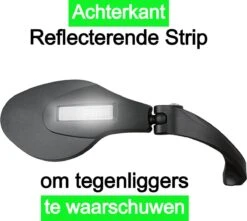 Merkloos Life-X Fietsspiegel – Ebike – 360° Verstelbaar – Links -Fietsuitrustings Winkel 1200x1074 2