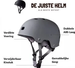 De Juiste Helm - NTA 8776 Helm - Scooterhelm, Fietshelm, E-chopperhelm, Speed-Pedelec Helm - Maat M - Wit -Fietsuitrustings Winkel 1200x1090 6