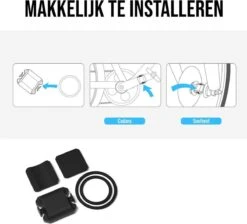 LHP BC200 Fietscomputer Draadloos 3-in-1 Bundel - Hartslagmeter Borstband - Cadanssensor - Kilometerteller GPS - 80+ Functies - 2.4 Inch LCD Scherm - Bluetooth & ANT+ -Fietsuitrustings Winkel 1200x1090 7