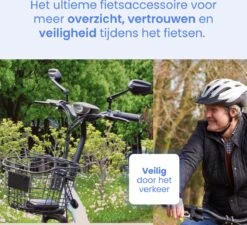 Merkloos Fietsspiegel - Set Van 2 - EBike Fiets Spiegel - Verstelbaar - Achteruitkijkspiegel Fiets - Links En Rechts - Extra Voordelig -Fietsuitrustings Winkel 1200x1091 6