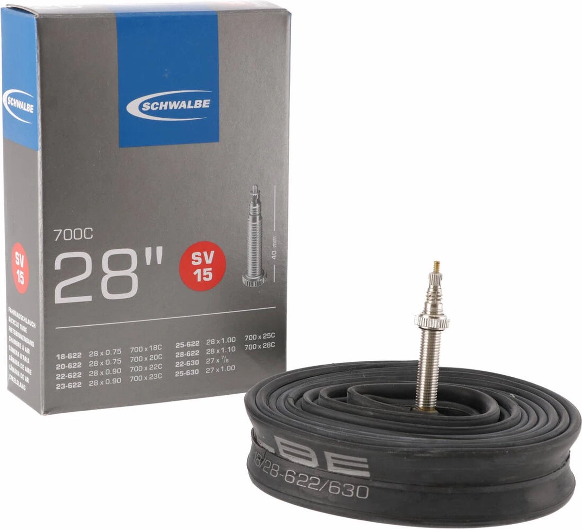 Schwalbe SV15 - Binnenband Race Fiets - Frans Ventiel - 40 Mm - 7 Schwalbe SV15 - Binnenband Race Fiets - Frans Ventiel - 40 Mm - - Afbeelding 7