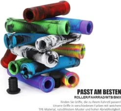 Suotu Stuntstep Handvatten - Grips - Universal - Ergonomic Mountain Step Grip Set - Handvatovertrek Voor Fietsgrepen -Fietsuitrustings Winkel 1200x1099 2