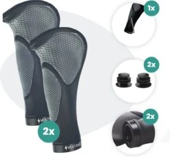 Voltano Ergonomisch Gevormde Fiets Handvatten - Handvat Eenvoudig En Stevig Vastzetten Met Imbus - Inclusief Bevestigingsmateriaal - Anti Plak Coating - Verhoogde Grip Fietshandvatten -Fietsuitrustings Winkel 1200x1101 3