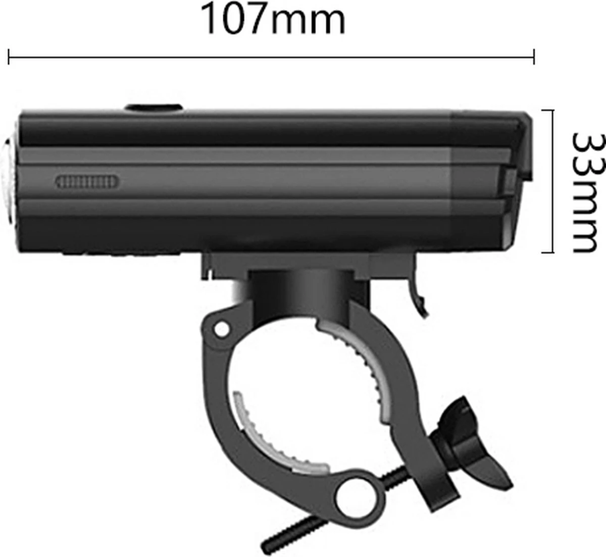 1200 Lumen & 100 Lumen Pro Sport Lights Fietsverlichtingsset - LED Fietslampen USB Oplaadbaar 8 1200 Lumen & 100 Lumen Pro Sport Lights Fietsverlichtingsset - LED Fietslampen USB Oplaadbaar - Afbeelding 8