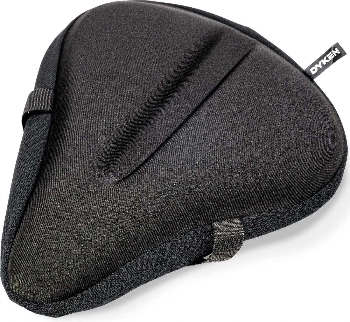Dyken Zadelhoes Fiets Gel - Zadeldek - Universele Fietszadelhoes - Brede Zadels - Zwart 1 Dyken Zadelhoes Fiets Gel - Zadeldek - Universele Fietszadelhoes - Brede Zadels - Zwart