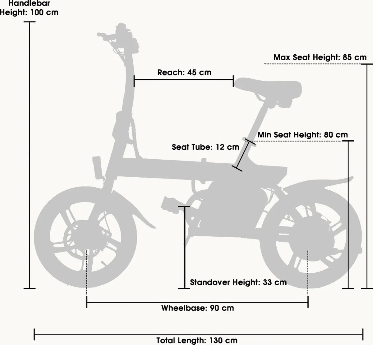 Merkloos Windgoo B20 V3- APP IOS Android - Elektrische Vouwfiets - E Bike - 7.8Ah Batterij - 250W - 14 Inch - 25 KM/H - Zwart 8 Merkloos Windgoo B20 V3- APP IOS Android - Elektrische Vouwfiets - E Bike - 7.8Ah Batterij - 250W - 14 Inch - 25 KM/H - Zwart - Afbeelding 8