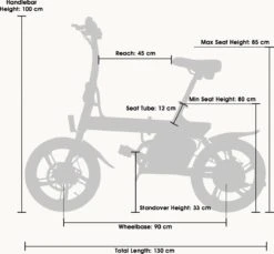 Windgoo B-20 Elektrische Vouwfiets - Snelheid 25 Km/h - 15-20 Km Bereik - Schijfremmen -Fietsuitrustings Winkel 1200x1111 2