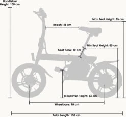 Merkloos Windgoo B20 PRO - E Bike - Elektrische Fiets - 16 Inch - 250W - 7.8Ah Batterij - Max. 25km/u - Zwart - Incl. GSM Houder 25 Merkloos Windgoo B20 PRO - E Bike - Elektrische Fiets - 16 Inch - 250W - 7.8Ah Batterij - Max. 25km/u - Zwart - Incl. GSM Houder -Fietsuitrustings Winkel 1200x1111 3