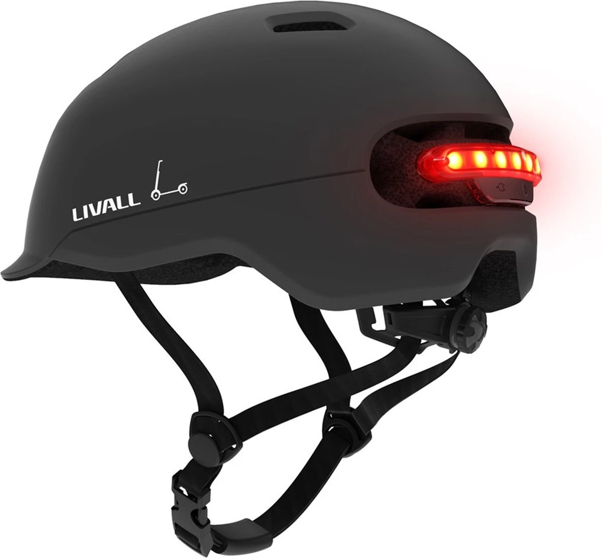 Livall C20 Black Large - (Smart) Fietshelm - SOS Funtie - Smart Verlichting - Remlicht 1 Livall C20 Black Large - (Smart) Fietshelm - SOS Funtie - Smart Verlichting - Remlicht