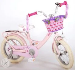 Volare Ashley Kinderfiets - Meisjes - 14 Inch - Roze - 95% Afgemonteerd -Fietsuitrustings Winkel 1200x1112