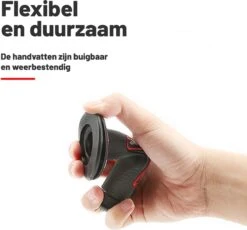 Handvatten ProTaper - Zwart/Rood - Scooter & Motor Accessoires - Universeel - Piaggio & Vespa & Motor Handvaten -Fietsuitrustings Winkel 1200x1116 8