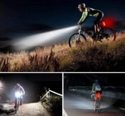 Merkloos LED Fiets Achterlicht USB Oplaadbare - Marktleider 110 Lumen Helderheid - IP65 Waterbestendig - Supersnel Installatie - Horizontaal Of Verticaal - Voor Zadel, Zadelpen Of Helm -Fietsuitrustings Winkel 1200x1118