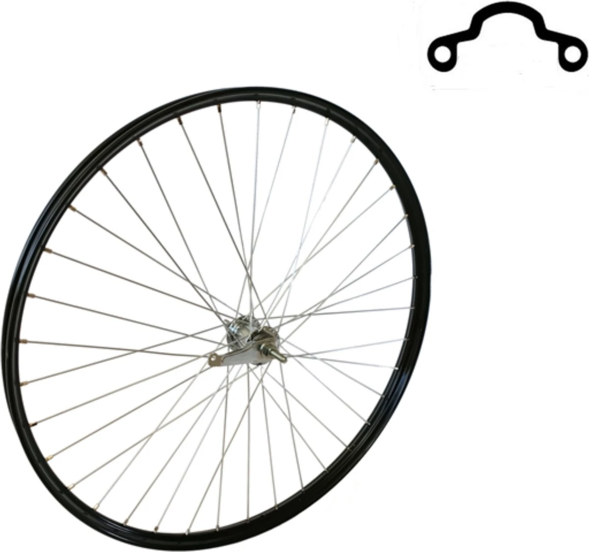 Shimano Achterwiel 28 X 1 1/2 Inch Terugtraprem 36g Zwart 1 Shimano Achterwiel 28 X 1 1/2 Inch Terugtraprem 36g Zwart