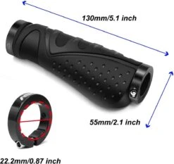 Merkloos Fietsgrepen - Antislip - Ergonomische MTB-Grepen - Twee Kanten - Lock-on-ontwerp - Voor 22,2 Mm Fietsen / Mountainbikes / Racefietshandvatten 13 Merkloos Fietsgrepen - Antislip - Ergonomische MTB-Grepen - Twee Kanten - Lock-on-ontwerp - Voor 22,2 Mm Fietsen / Mountainbikes / Racefietshandvatten -Fietsuitrustings Winkel 1200x1131 6