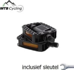 Fiets Pedalen Inclusief Bevestiging Gereedschap - Anti Slip - Trappers Voor Fiets Met Reflector - 14.2mm Schroefdraad - 9/16 Inch -Zwart -Fietsuitrustings Winkel 1200x1131 8