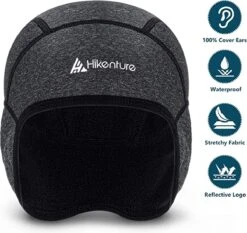 HIKENTURE Wintermuts, Winddichte Fietsmuts, Warme Fietsmuts, Voor Onder Fietshelm, Skihelm, Klimhelm, Sportmuts Voor Fietsen, Skiën, Hardlopen, Outdoor, Dames En Heren -Fietsuitrustings Winkel 1200x1132 2