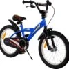 2Cycle Biker Kinderfiets - 18 Inch - Blauw - Jongensfiets