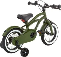 Nogan Harley - Kinderfiets - Jongensfiets - 12 Inch - Leger Groen -Fietsuitrustings Winkel 1200x1134 4