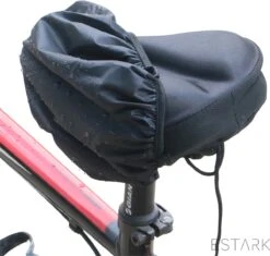 ESTARK® Zwarte Zadelhoes Waterdicht - Zadelhoezen Voor De Fiets - Zadel Cover - Zadel Zak - Hoes - Elastisch - Zwart -Fietsuitrustings Winkel 1200x1141 8