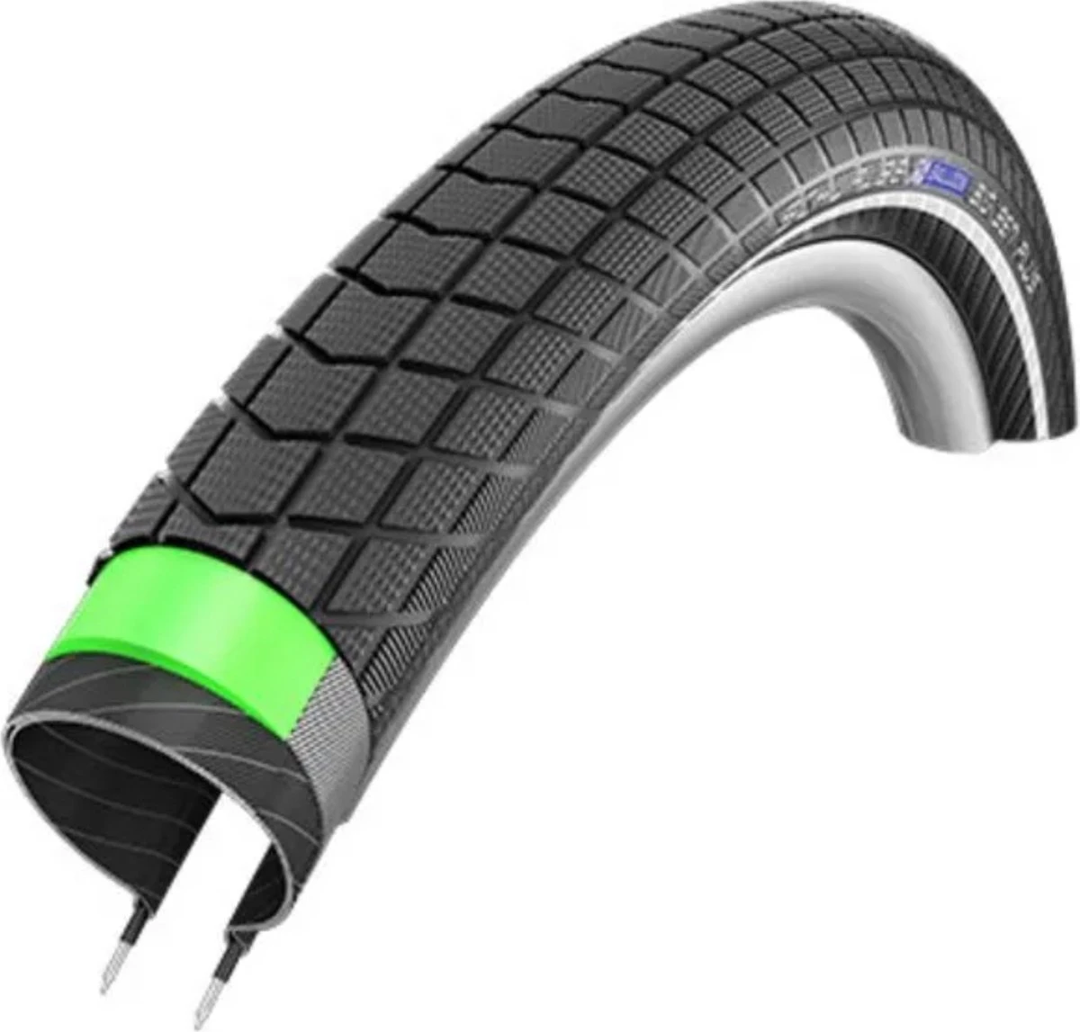 Schwalbe Buitenband - Big Ben Plus - 26 Inch X 2.15 - Zwart Reflecterend 2 Schwalbe Buitenband - Big Ben Plus - 26 Inch X 2.15 - Zwart Reflecterend - Afbeelding 2