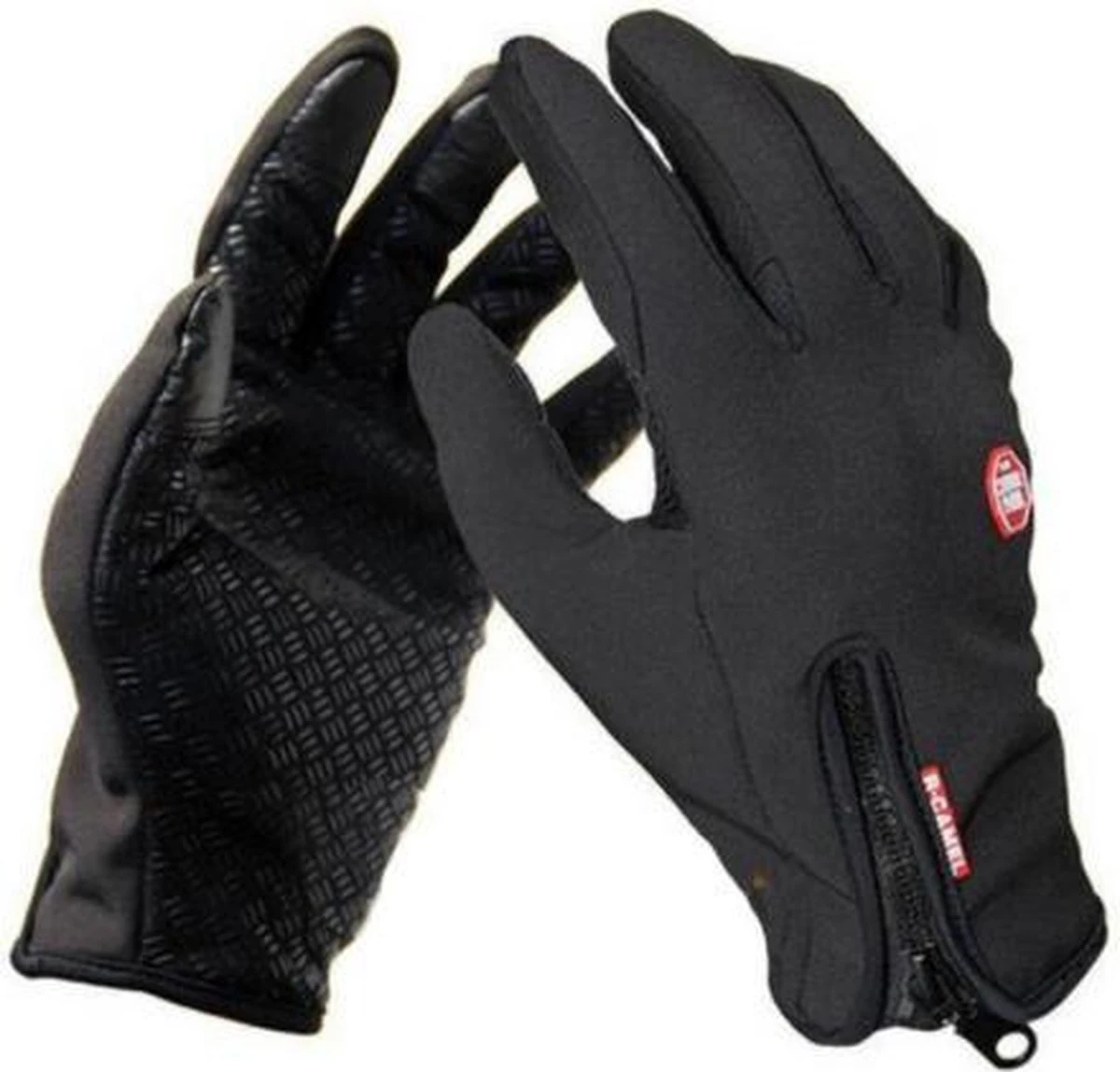 Merkloos Sitna Neopreen Fietshandschoenen Unisex - Zwart - Maat XL 1 Merkloos Sitna Neopreen Fietshandschoenen Unisex - Zwart - Maat XL