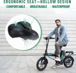 HITWAY Elektrische Fiets Met 36V 7.5Ah Verwijderbare Batterij, Bereik Tot 75 Km Lange Afstand Elektrische Fiets 16 Inch, 250W Achtermotor E-Citybike Holland Bike -Fietsuitrustings Winkel 1200x1153