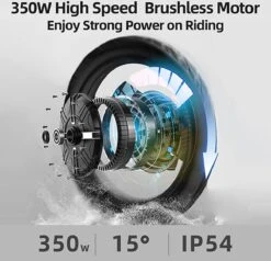 F-Wheel DYU A5 - Elektrische Vouwfiets - E Bike - 14 Inch - 7.5 Ah - 25km/u - Zwart -Fietsuitrustings Winkel 1200x1154 1