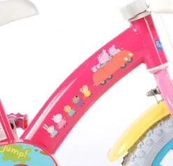 Volare Peppa Pig Kinderfiets - Meisjes - 12 Inch - Roze -Fietsuitrustings Winkel 1200x1154 2