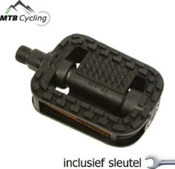 Fiets Pedalen Inclusief Bevestiging Gereedschap - Anti Slip - Trappers Voor Fiets Met Reflector - 14.2mm Schroefdraad - 9/16 Inch -Zwart -Fietsuitrustings Winkel 1200x1155 8
