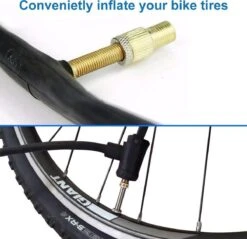 MMOBIEL 5 X Fietsventiel Presta Naar Schrader Adapter SV AV DV Dunlop Frans Ventiel -Fietsuitrustings Winkel 1200x1159 6