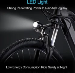 Elektrische Fiets Off-Road | E-Fietsen | Electric Mountain Bike | E-bike | 250W Motor | 26 Inch | Zwart BK7 -Fietsuitrustings Winkel 1200x1160 1