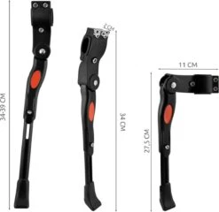 YUNICS ® Fietsstandaard - Verstelbaar - 60 CM Tot 73 CM - Inklapbaar - Voor Mountainbike, Standaard Fietsen En Race Fietsen - Anti-Slip - Zwart -Fietsuitrustings Winkel 1200x1164 8