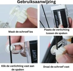 Spaakverlichting- Spaakverlichting Met Bewegingssenor- Spaakverlichting Kinderfiets- LED Voor Wiel- Waterdicht- 32 Verschillende Patronen- Makkelijk Te Installeren -Fietsuitrustings Winkel 1200x1166
