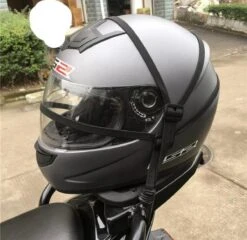 Spinbinder Voor Motor, Fiets & Scooter - Zwart - Verstelbaar Elastiek Voor Helm - Spin - Fietsbinder Met Haken - Snelbinder 60cm -Fietsuitrustings Winkel 1200x1166 7