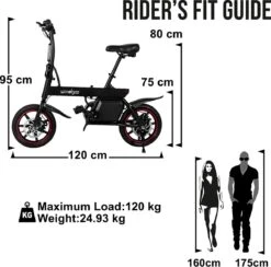 Windgoo B20 V2 - Smart E Bike - APP IOS Android - Elektrische Vouwfiets Zonder Gashandel - 250W - 14 Inch - 25 KM/H - Zwart 27 Windgoo B20 V2 - Smart E Bike - APP IOS Android - Elektrische Vouwfiets Zonder Gashandel - 250W - 14 Inch - 25 KM/H - Zwart -Fietsuitrustings Winkel 1200x1184 3