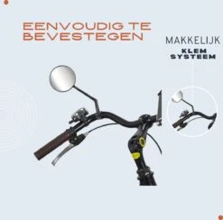 Fietsspiegel - Fietsspiegel EBike - Achteruitkijkspiegel - Flexibel - Flexibele Arm - Universele Verstelbare Fietsspiegel-Fiets Spiegel - Fietsspiegel Op Stuur - Electrische Fiets - -Fietsuitrustings Winkel 1200x1184 6