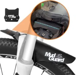 Nixnix - Mudguard MTB - Ass Saver - Universeel Spatbord Mountainbike - Eenvoudige Bevestiging Tie Wrap - Zwart Met Wit Print 9 Nixnix - Mudguard MTB - Ass Saver - Universeel Spatbord Mountainbike - Eenvoudige Bevestiging Tie Wrap - Zwart Met Wit Print -Fietsuitrustings Winkel 1200x1186 10