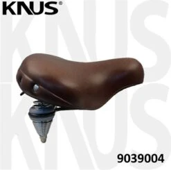 Selle Comfort Fietszadel Drifter - Bruin - Met Zwarte Hangveren -Fietsuitrustings Winkel 1200x1188 7