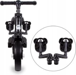 Kidwell Fiets 3 In 1 - Loopfiets - Kinderfiets - Driewieler - Cadeau - Speelgoed -Fietsuitrustings Winkel 1200x1189