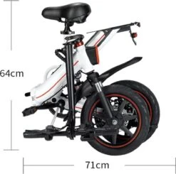 OUXI - V5 - 16 Inch - Elektrische Fiets - E Bike - Elektrische Vouwfiets - APP IOS/ Android - 500W Motor - 15Ah Lithuim Ion Batterij - Zwart -Fietsuitrustings Winkel 1200x1191 4