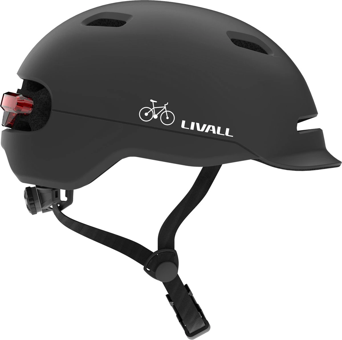 Livall C20 Black Large - (Smart) Fietshelm - SOS Funtie - Smart Verlichting - Remlicht 3 Livall C20 Black Large - (Smart) Fietshelm - SOS Funtie - Smart Verlichting - Remlicht - Afbeelding 3