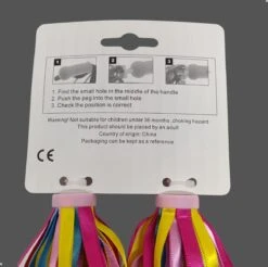 Entergoods® Stuurslingers - Fiets Versiering Kinderen - Stuurversiering Slingers - Handvat Streamers Voor Meisjes - Vrolijke Franjes - 2 Stuks - 24 CM - Stuurslingers Voor Kinderfiets -Fietsuitrustings Winkel 1200x1193 13