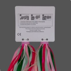Entergoods® Stuurslingers - Fiets Versiering Kinderen - Stuurversiering Slingers - Handvat Streamers Voor Meisjes - Streamers Voor Jongens - Roze Groen Franjes - 2 Stuks - 24 CM - Stuurslingers Voor Kinderfiets -Fietsuitrustings Winkel 1200x1193 19