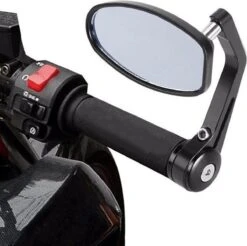 Bar End Spiegels - Motor Spiegels - Stuurspiegel - Universeel - 7/8 ''22mm - Zwart -Fietsuitrustings Winkel 1200x1193 6