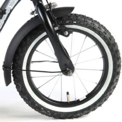 Volare Black Cruiser Kinderfiets - Jongens - 14 Inch - Zwart - 95% Afgemonteerd -Fietsuitrustings Winkel 1200x1195