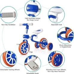 3 In 1 - Multifunctioneel Ombouwbare Kinderdriewieler - Kinder Trike - Peuterfiets - Kinder Fiets - Verstelbaar Zadel - Lichtgewicht - Lefvrije Banden -Ombouwbaar Tot Loopfiets, Driewieler, Tweewieler - Voor Kinderen Van 1-51 Jaar Roze 7 3 In 1 - Multifunctioneel Ombouwbare Kinderdriewieler - Kinder Trike - Peuterfiets - Kinder Fiets - Verstelbaar Zadel - Lichtgewicht - Lefvrije Banden -Ombouwbaar Tot Loopfiets, Driewieler, Tweewieler - Voor Kinderen Van 1-51 Jaar Roze -Fietsuitrustings Winkel 1200x1196 1