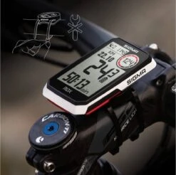SIGMA SPORT GPS Fietscomputer Sigma ROX 4.0 GPS Met Standaard Stuurhouder - Wit -Fietsuitrustings Winkel 1200x1197 2