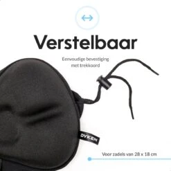 Dyken Zadelhoes Fiets Gel - Zadeldek - Universele Fietszadelhoes - Smalle Zadels - Zwart 16 Dyken Zadelhoes Fiets Gel - Zadeldek - Universele Fietszadelhoes - Smalle Zadels - Zwart -Fietsuitrustings Winkel 1200x1200 1020